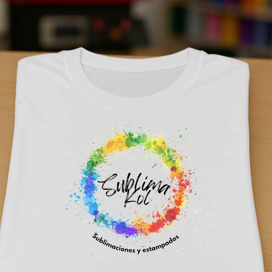 Después: playera con logo